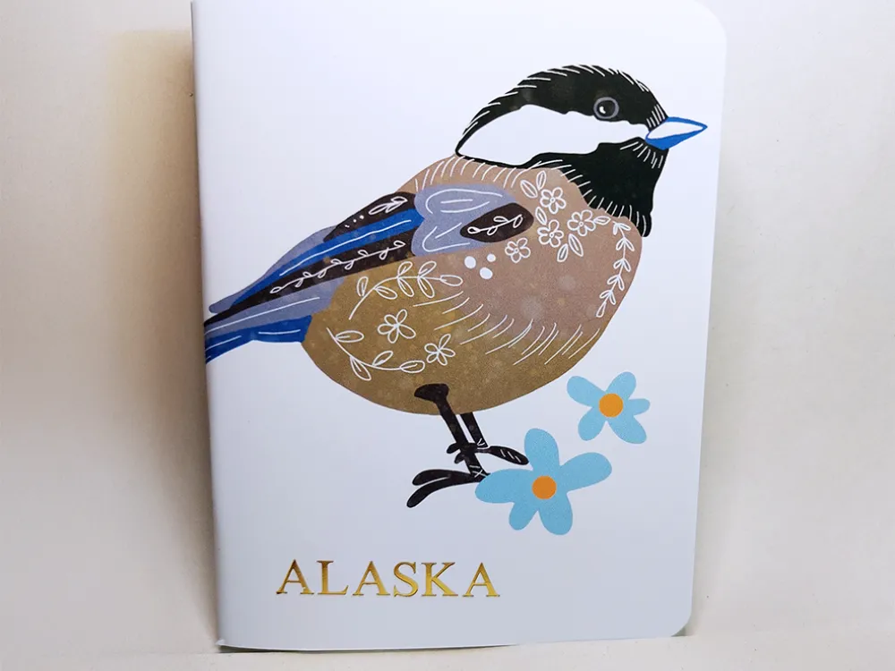 Alaskan Chickadee Notebook - 3