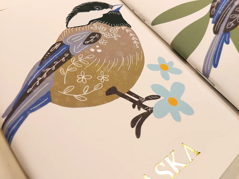 Alaskan Chickadee Notebook - 4