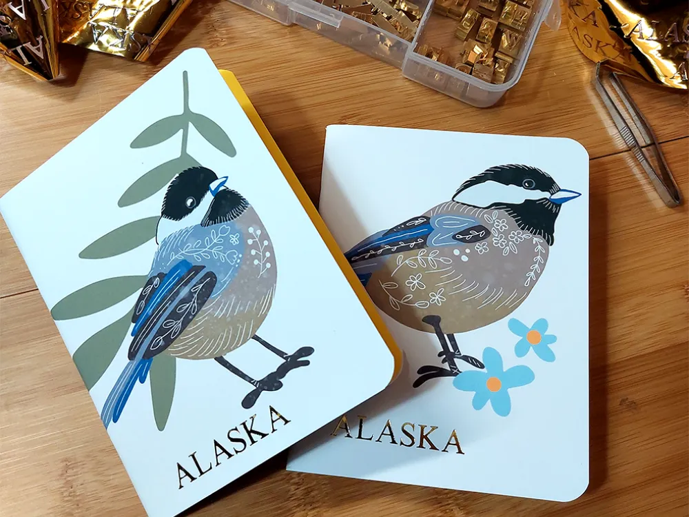 Alaskan Chickadee Notebook - 1