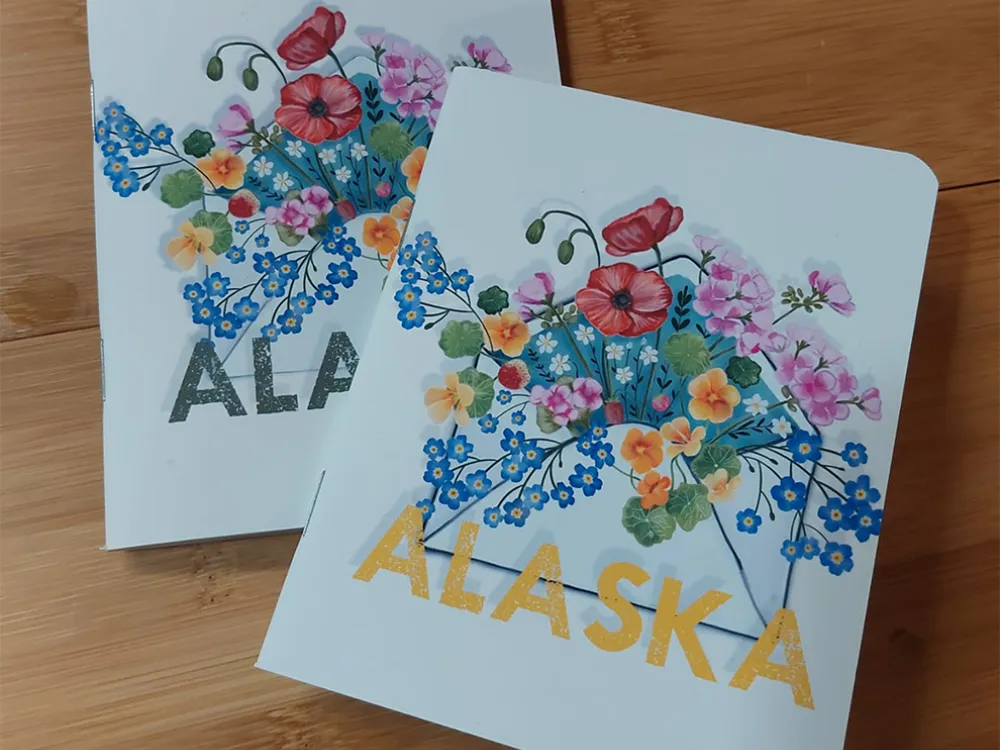 Alaska Wild Flowers Notebook - 1