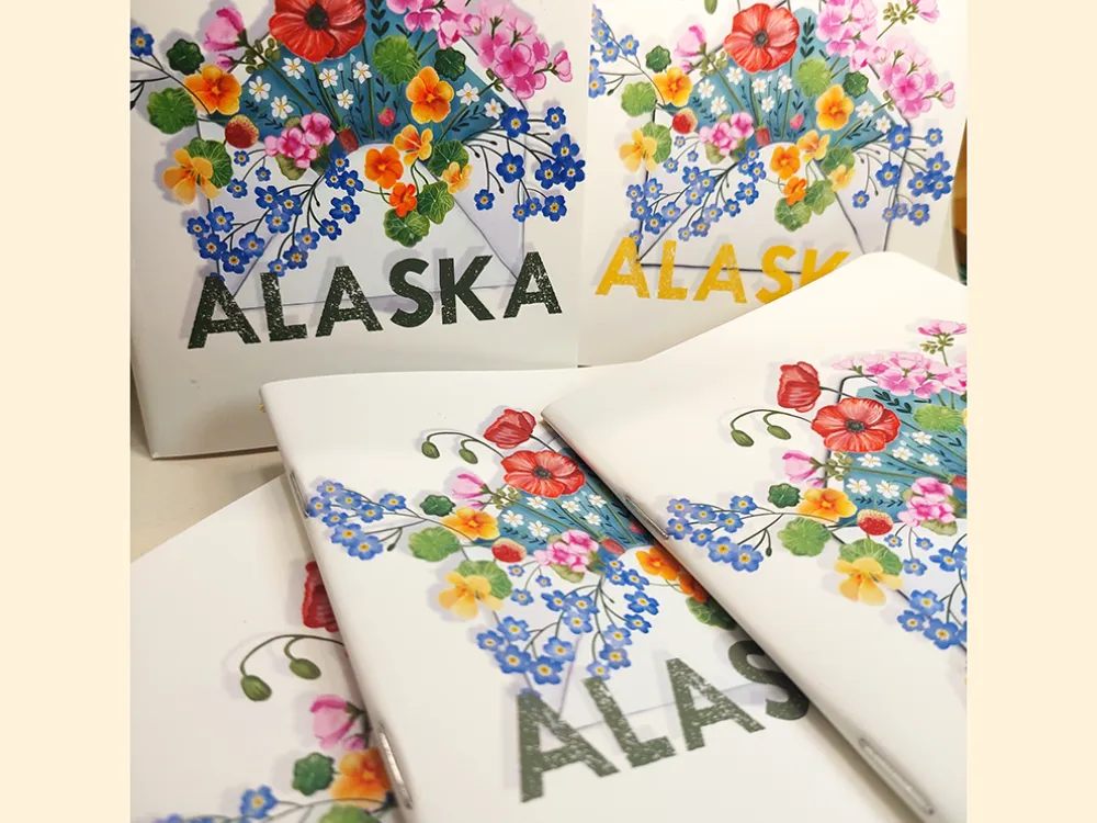 Alaska Wild Flowers Notebook - 5