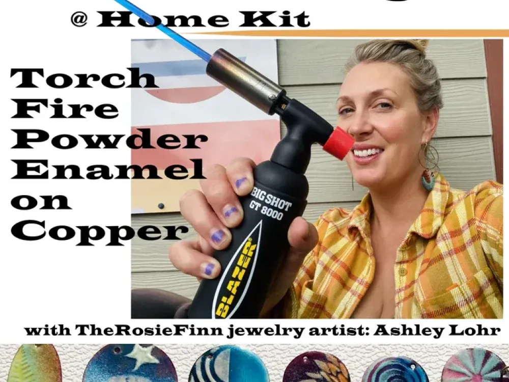 Enameling Kit, Learn from Home with Ashley Lohr - 2