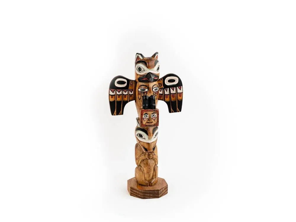 Alaska Black Diamond Legend Of The Sun And Raven Totem Pole - 2
