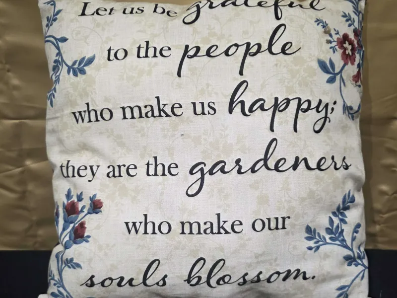 Scripture Pillow