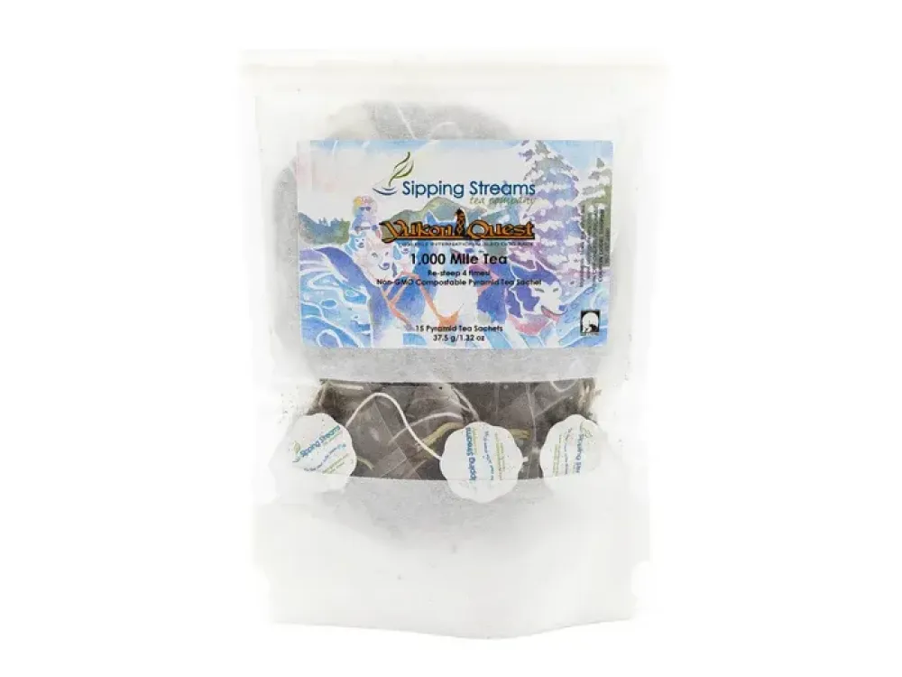 YUKON QUEST 1000 MILE – BAG OF 15 PYRAMID TEA BAGS