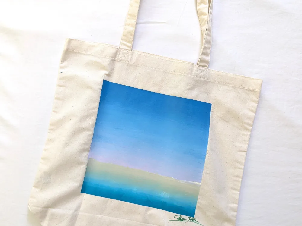 Hand Painted Tote Bags - 5