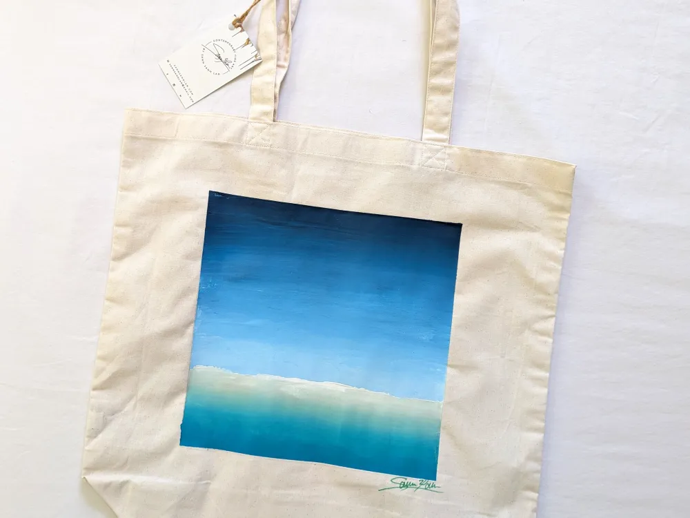 Hand Painted Tote Bags - 4