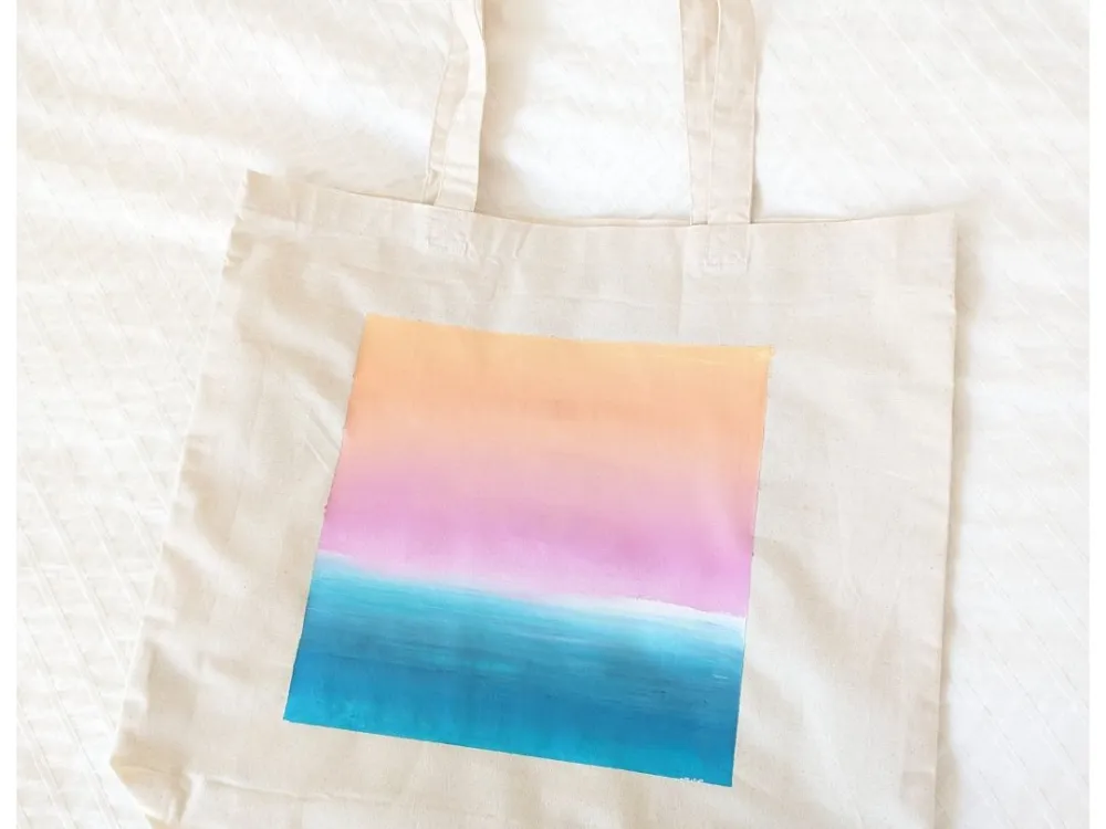 Hand Painted Tote Bags - 2