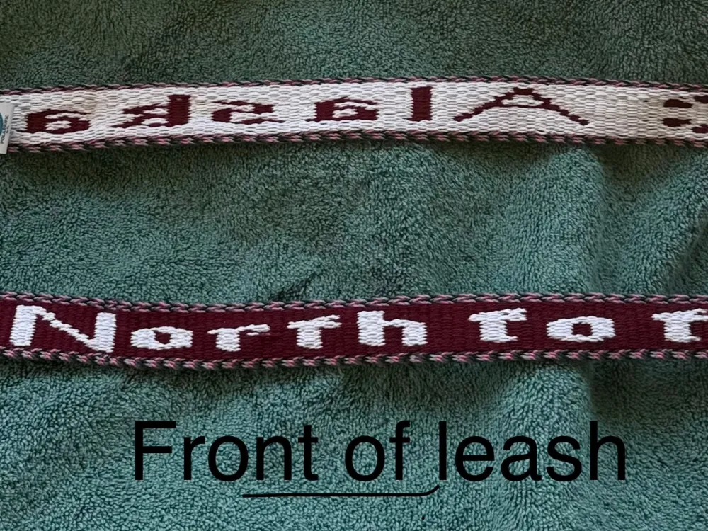 Hand-woven dog leashes - 1