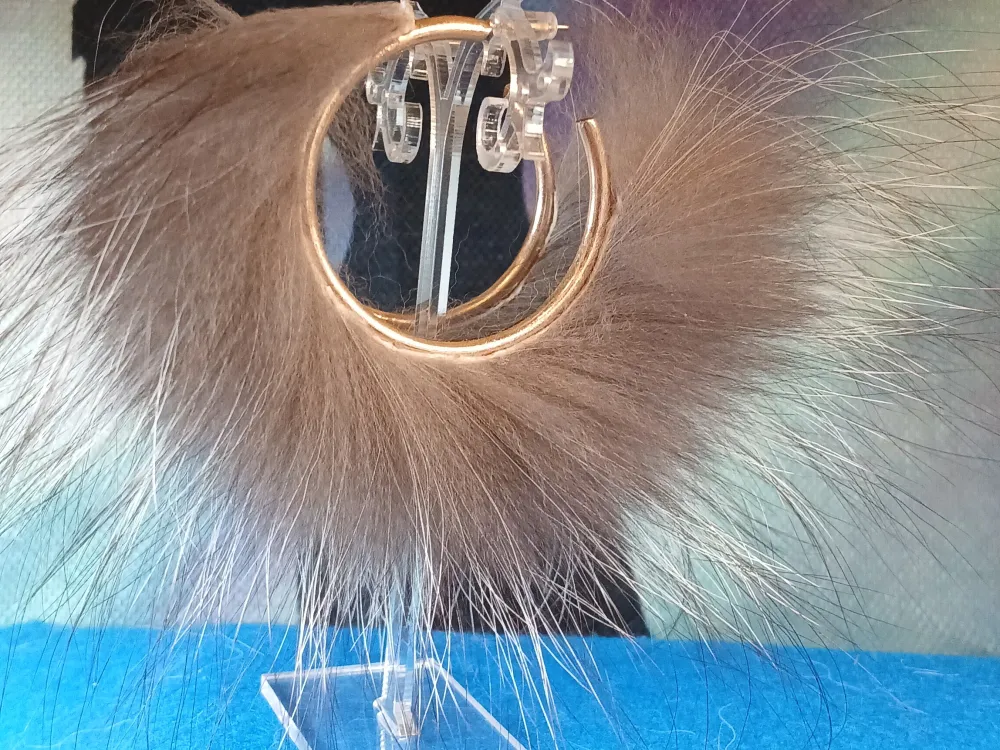 Alaska Silver Fox Hoops & Pom Poms (local favorite) - 5