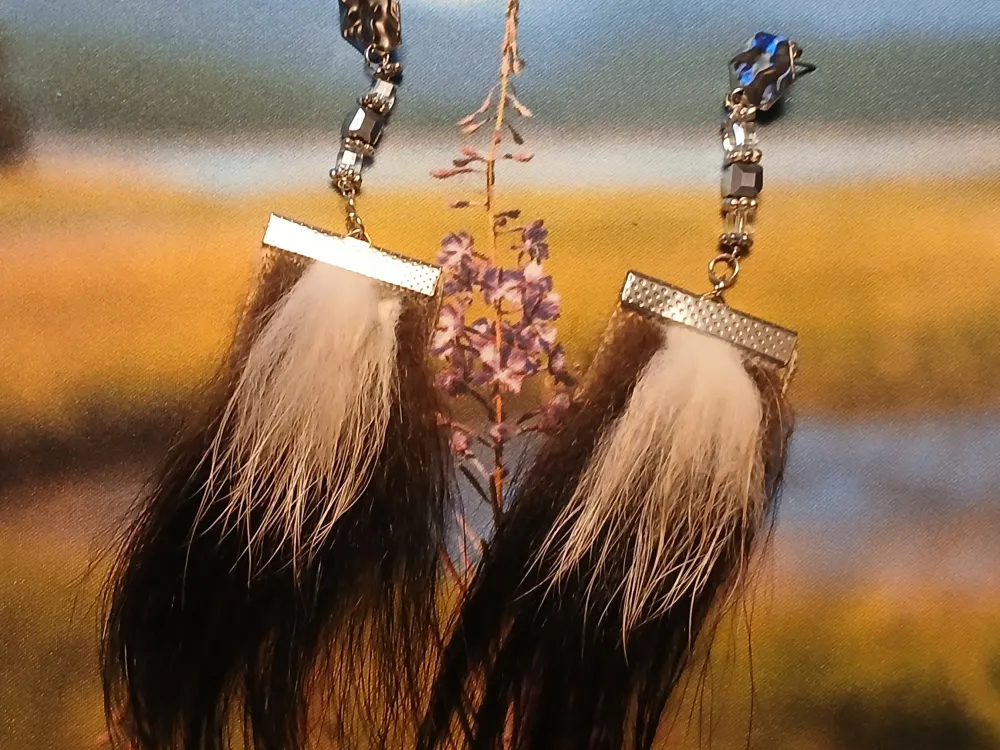 Alaska Bear & Rare Lynx Earrings - 2