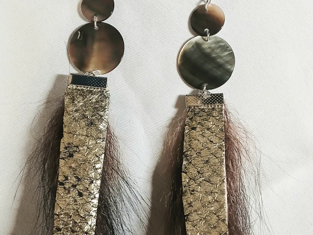 Alaska Bear & Rare Lynx Earrings - 4