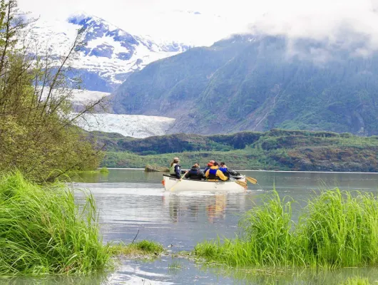 Mendenhall Glacier Canoe Paddle & Hike