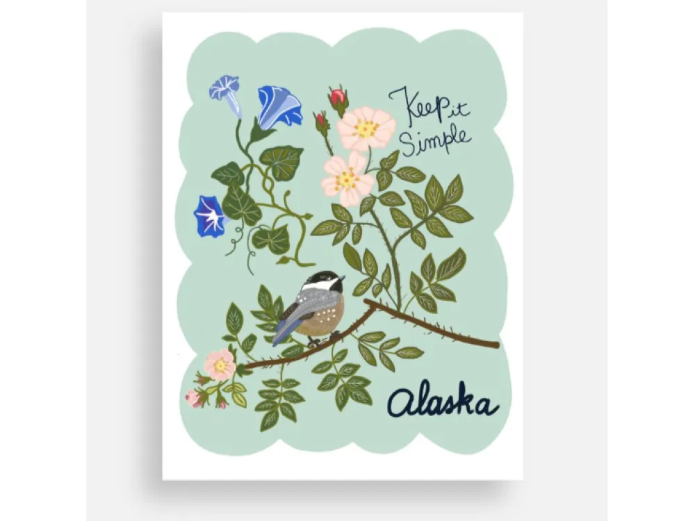 Chickadee Postcardsod Keep it simple! - 1