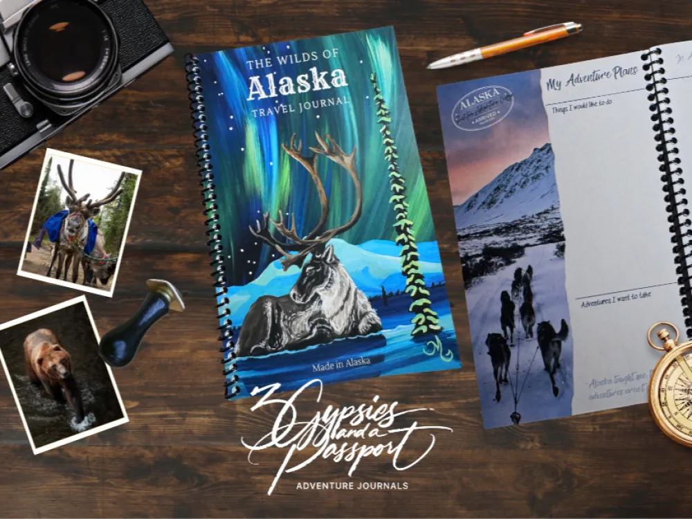 3 Gypsies Wilds of Alaska Journal – Second Edition (Spiral Bound) - 2