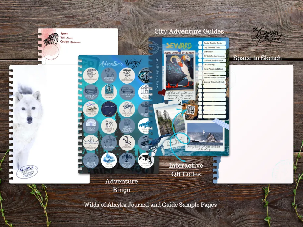 3 Gypsies Wilds of Alaska Journal – Second Edition (Spiral Bound) - 5