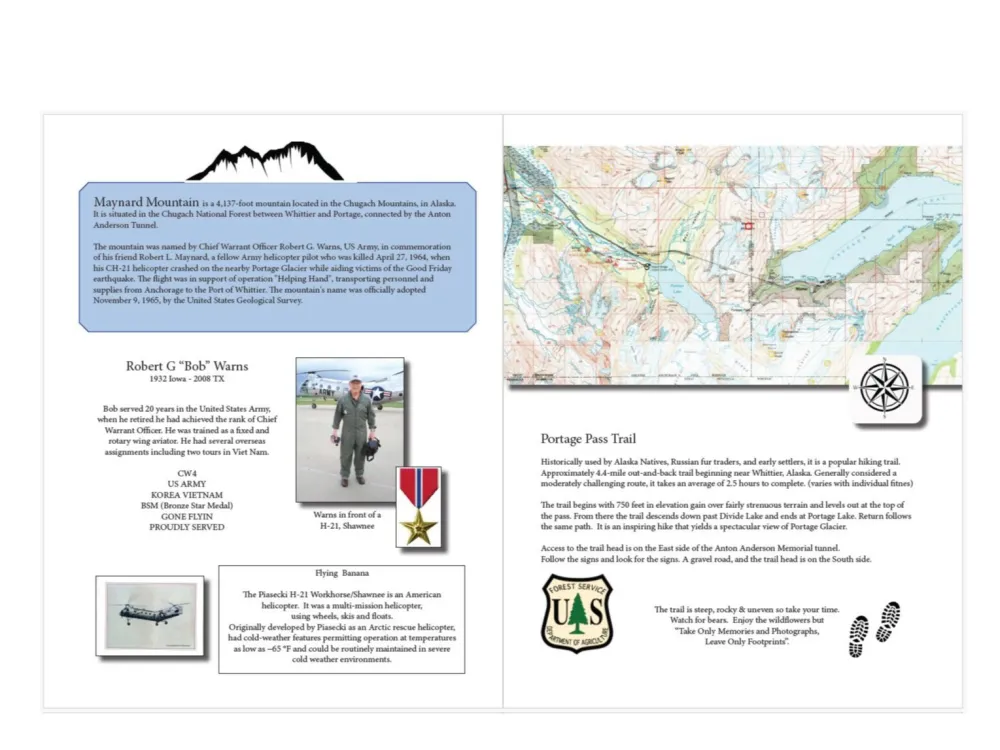Maynard Mountain, Monument to Heroes - 3