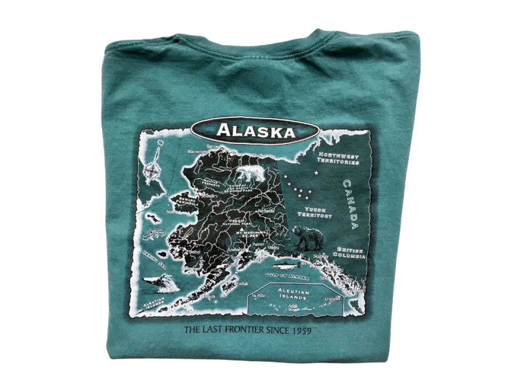 Alaska Map Tee - 1