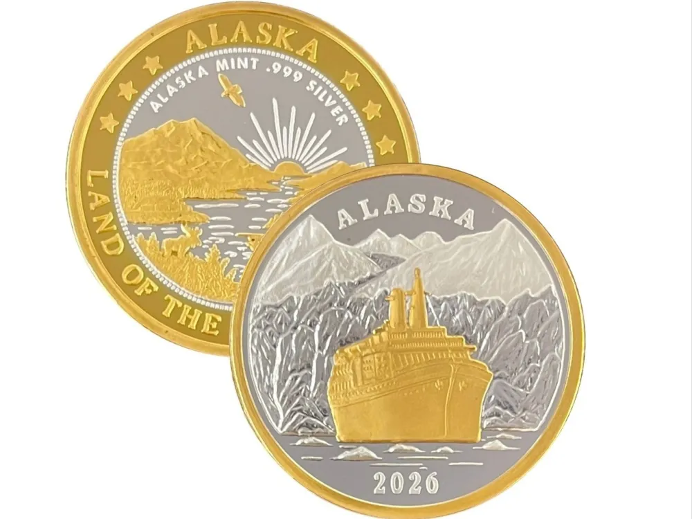2026 Alaskan Cruise Ship Medallion $49.99-$249.99 - 1