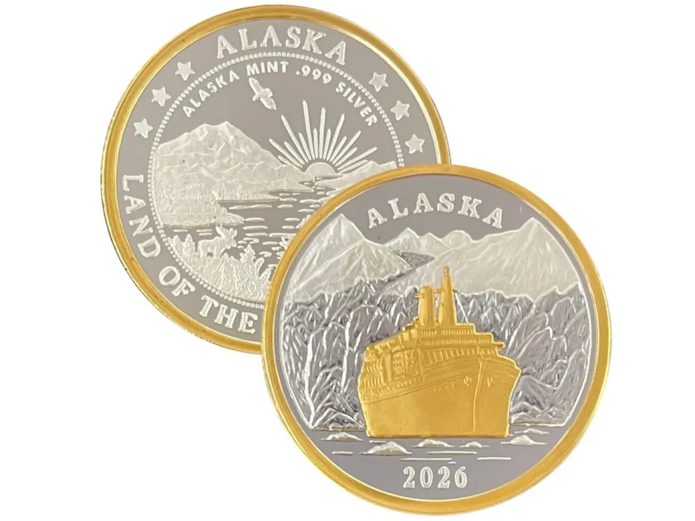 2026 Alaskan Cruise Ship Medallion $49.99-$249.99 - 2