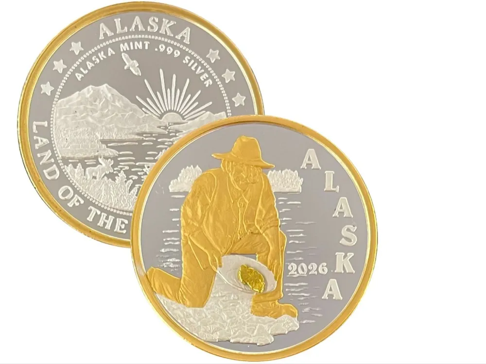 2026 Gold Panner Medallion $49.99-$249.99 - 2