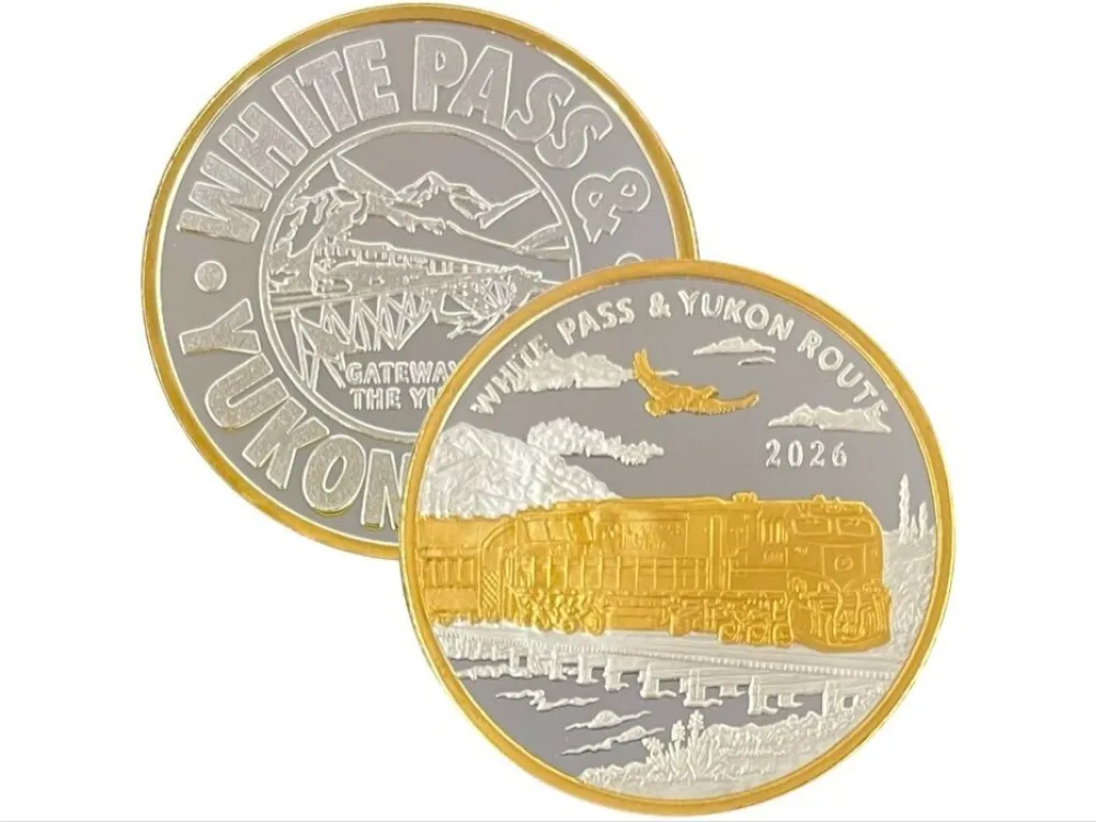 2026 Official White Pass & Yukon Route Medallion $49.99-$249.99 - 2