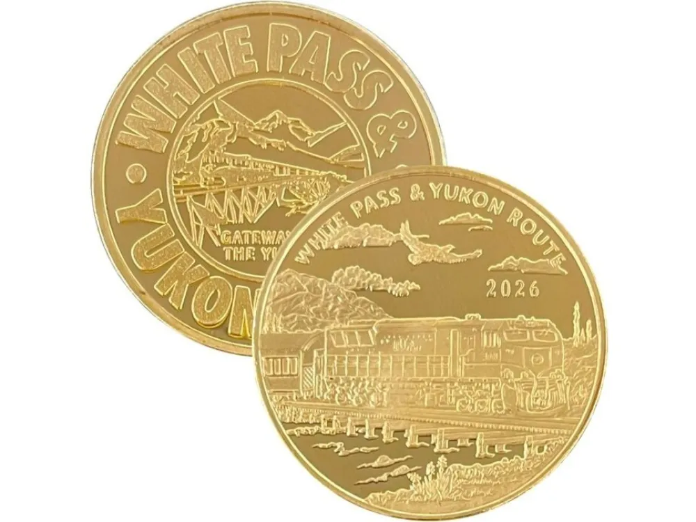 2026 Official White Pass & Yukon Route Medallion $49.99-$249.99 - 4