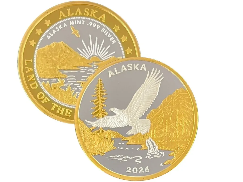 2026 Alaskan Eagle Medallion $49.99-$249.99 - 1