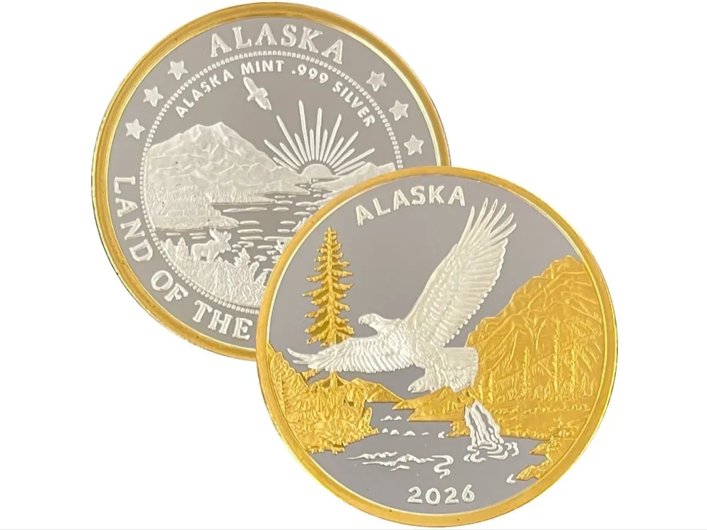 2026 Alaskan Eagle Medallion $49.99-$249.99 - 2