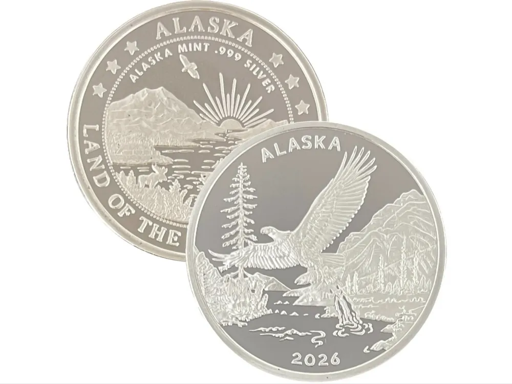 2026 Alaskan Eagle Medallion $49.99-$249.99 - 3