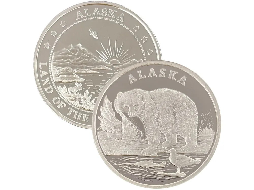 Grizzly Bear Medallion $49.99-$249.99 - 3