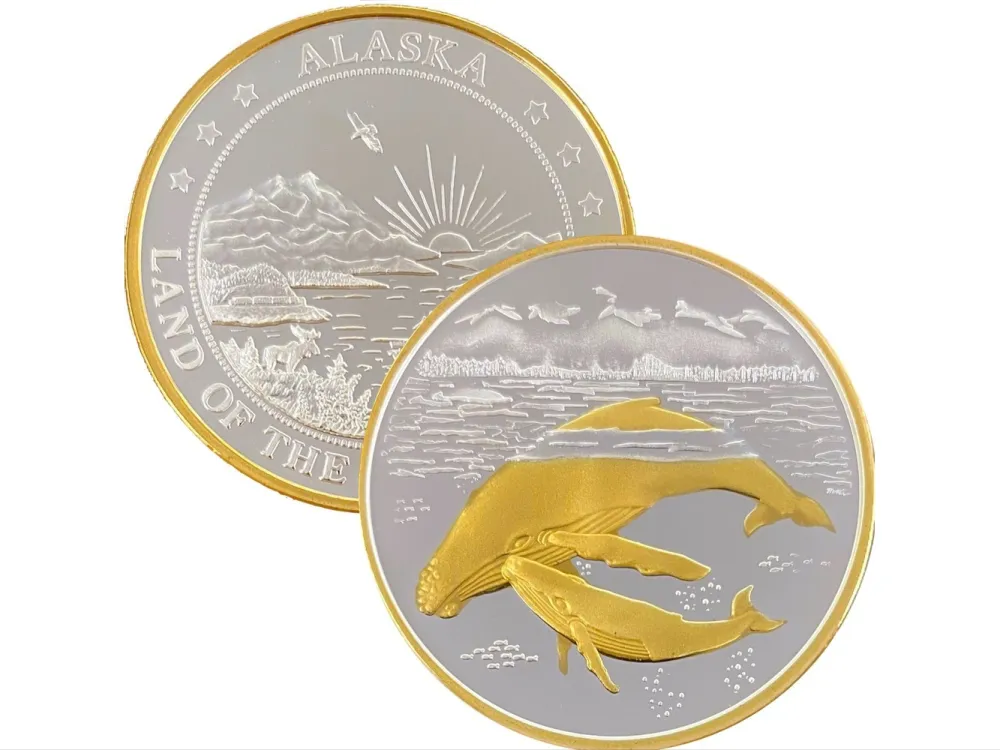 Humpback Whale Medallion $49.99-$249.99 - 2