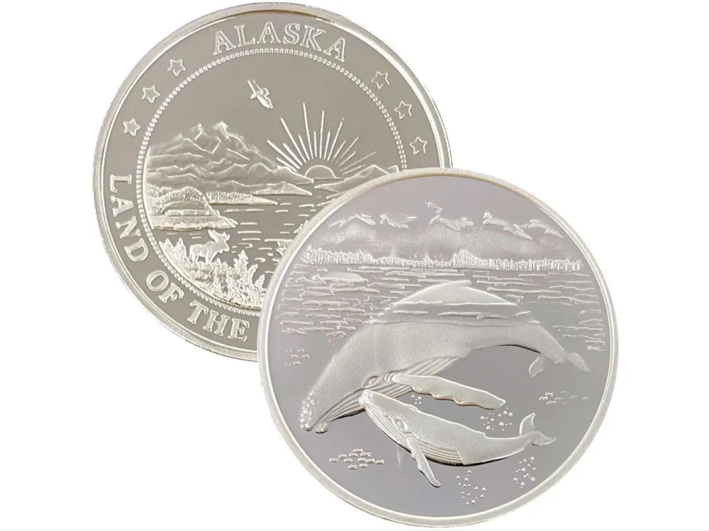 Humpback Whale Medallion $49.99-$249.99 - 3