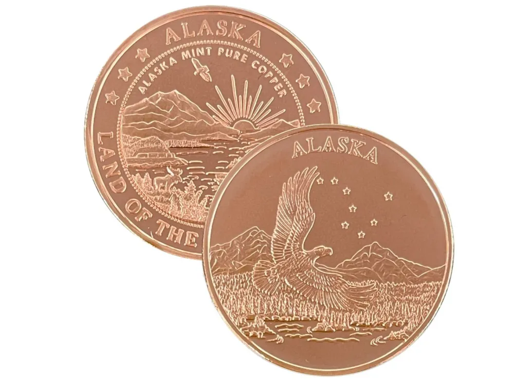 Alaskan Big Dipper Eagle Medallion $49.99-$249.99 - 5