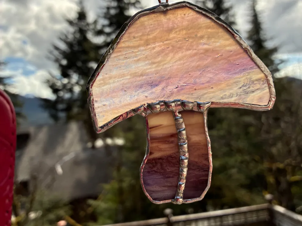 Stained Glass Mushroom - 1