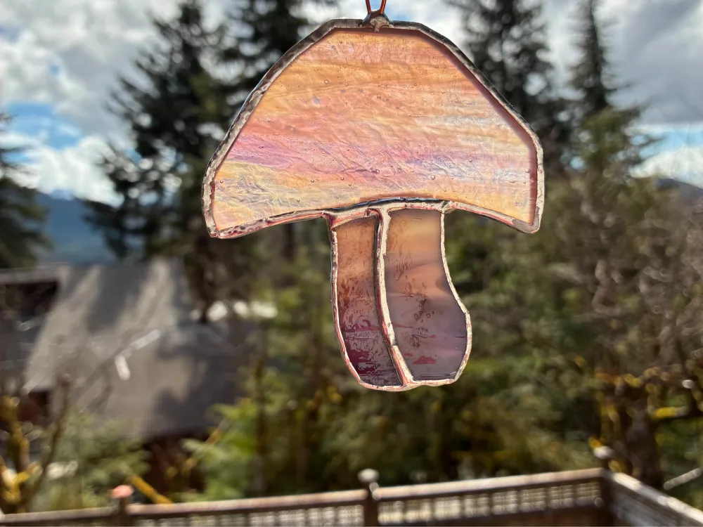 Stained Glass Mushroom - 2
