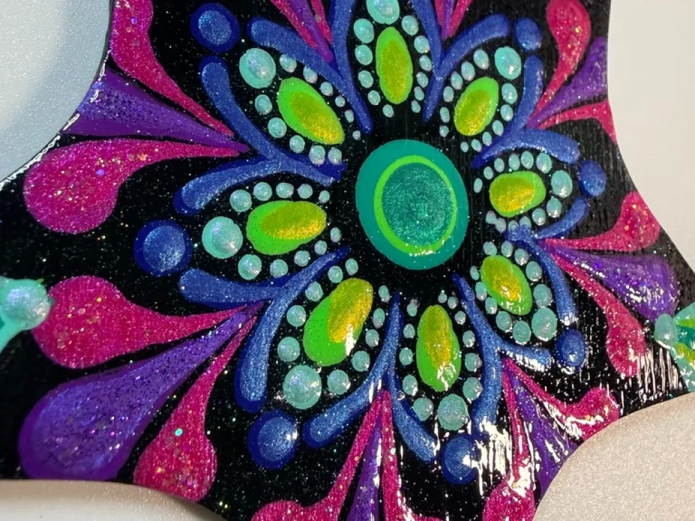 Star Fish Dot Mandala Ornament - 2
