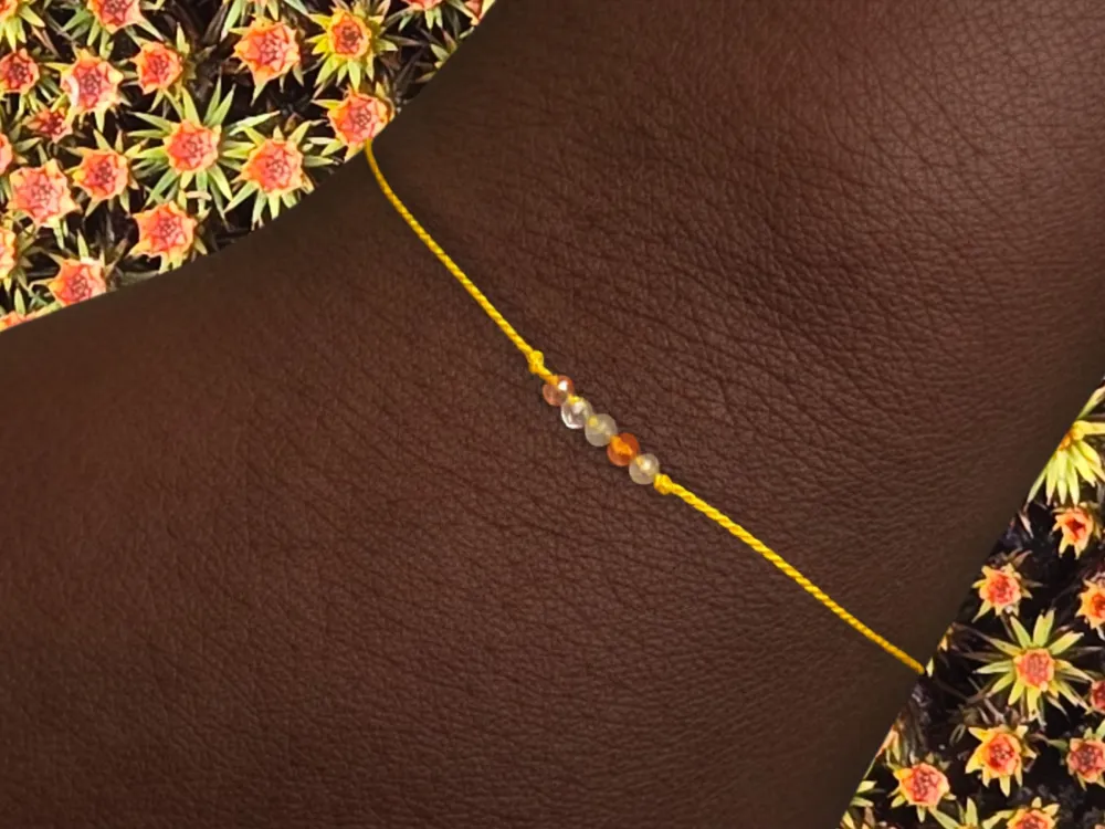 Midnight Sun Wishing Bracelet – Sunstone Alaska Wish Bracelet - 2