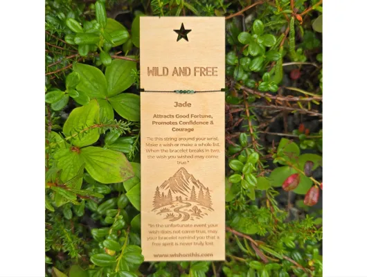 Wild & Free Wishing Bracelet – Alaska Jade State Gem Wish Bracelet