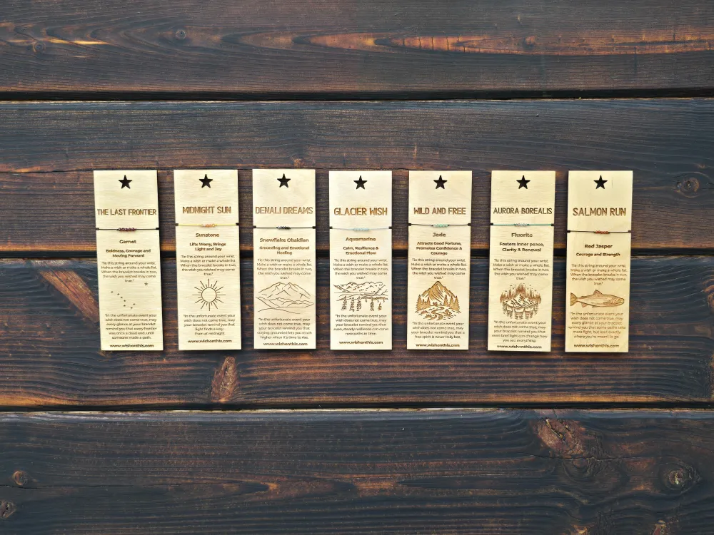 Alaska Essentials Collection – Set of 4 Alaska Wishing Bracelets - 1
