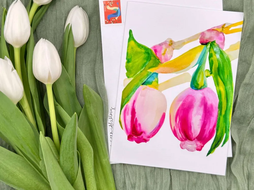Huckleberry Blossom Greeting Card