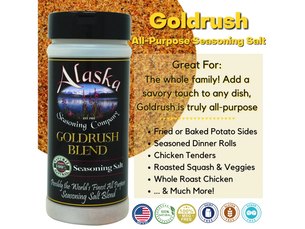 Gold Rush Seasoning Salt