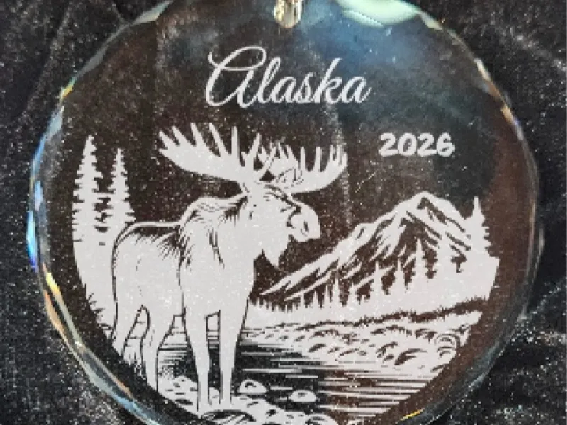 2026 Alaska Majestic Moose Christmas Ornament