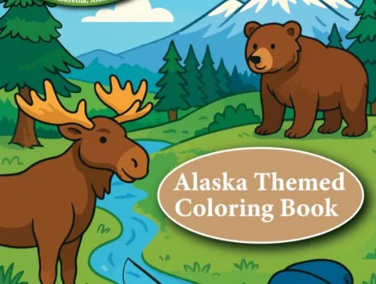 Alaska Themed Coloring Book