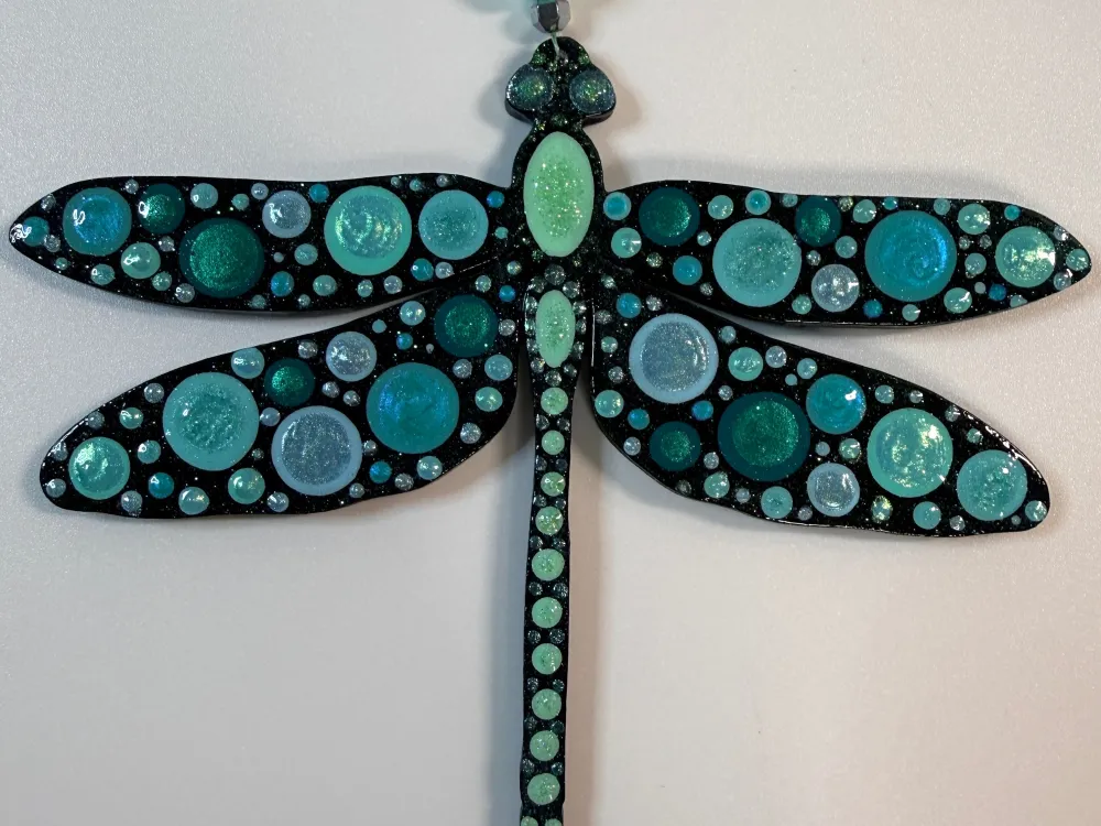 Dragonfly Dot Painted Ornament: Available for pick up on 5/25-6/1 on Anthem of the Seas - 1