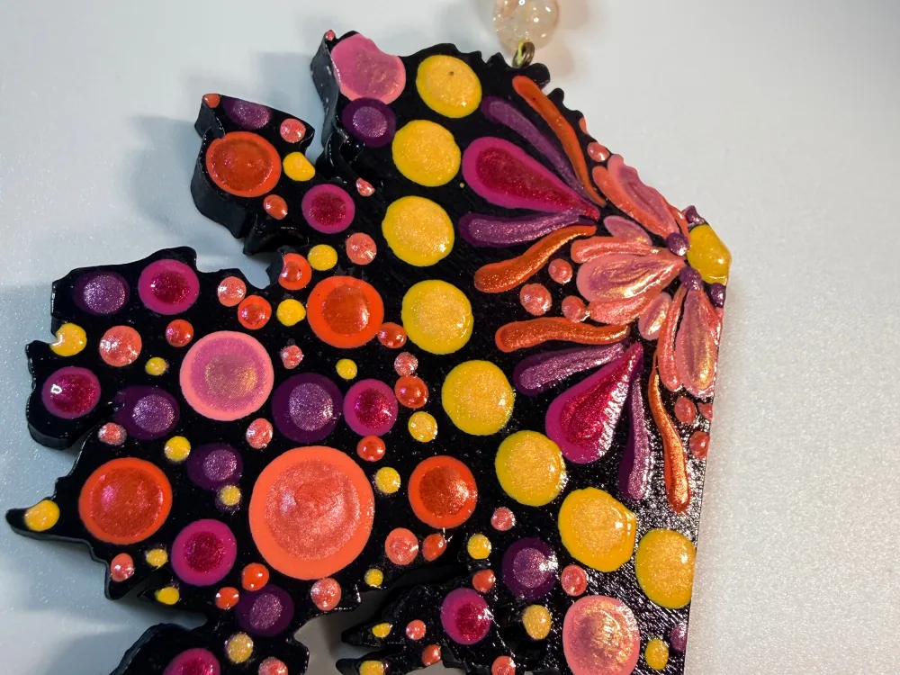 Alaska Dot Mandala Ornament Available for Pick Up on Anthem of the Seas 5/25-6/1 - 2