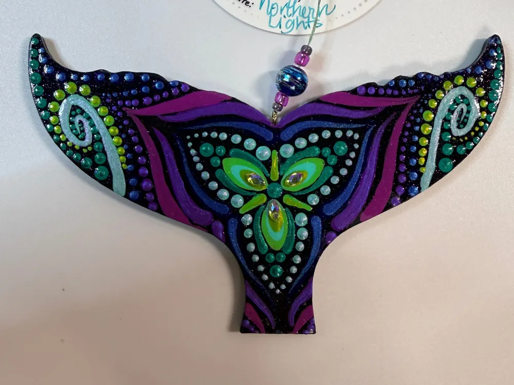 Whale Tail Dot Mandala Ornament Available for Pick Up on Anthem of the Seas 5/25-6/1 - 1