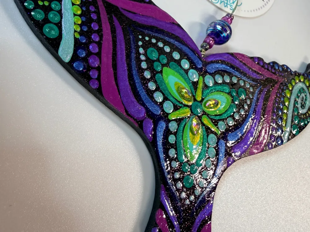 Whale Tail Dot Mandala Ornament Available for Pick Up on Anthem of the Seas 5/25-6/1 - 2