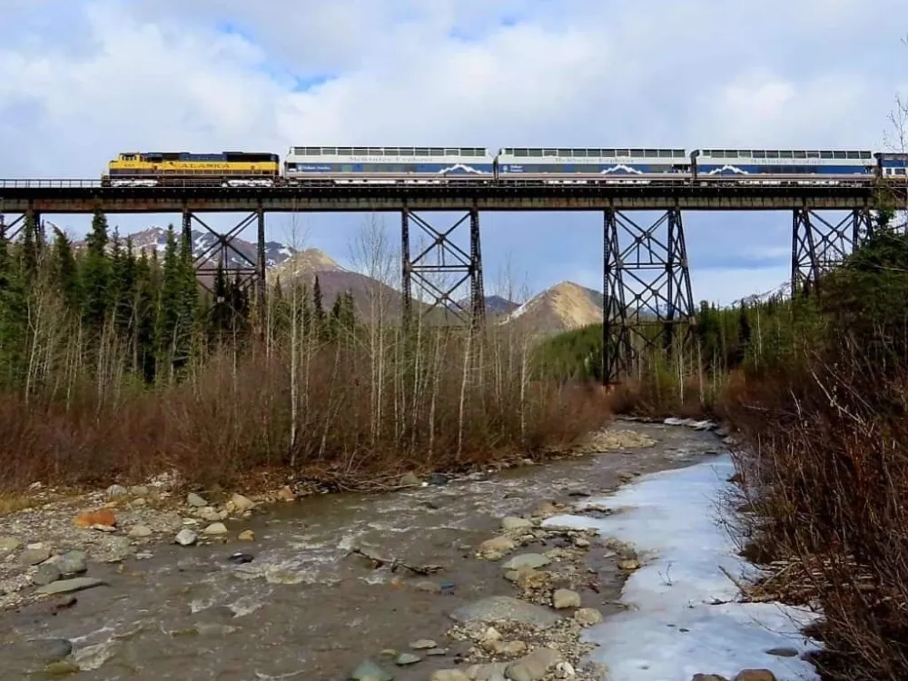 Anchorage to Denali on the McKinley Explorer Ultra Dome Car Train - 2
