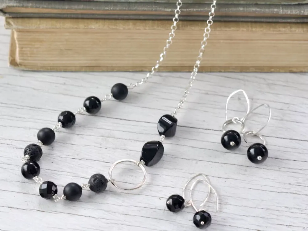 Raven's Wing Earrings - 2